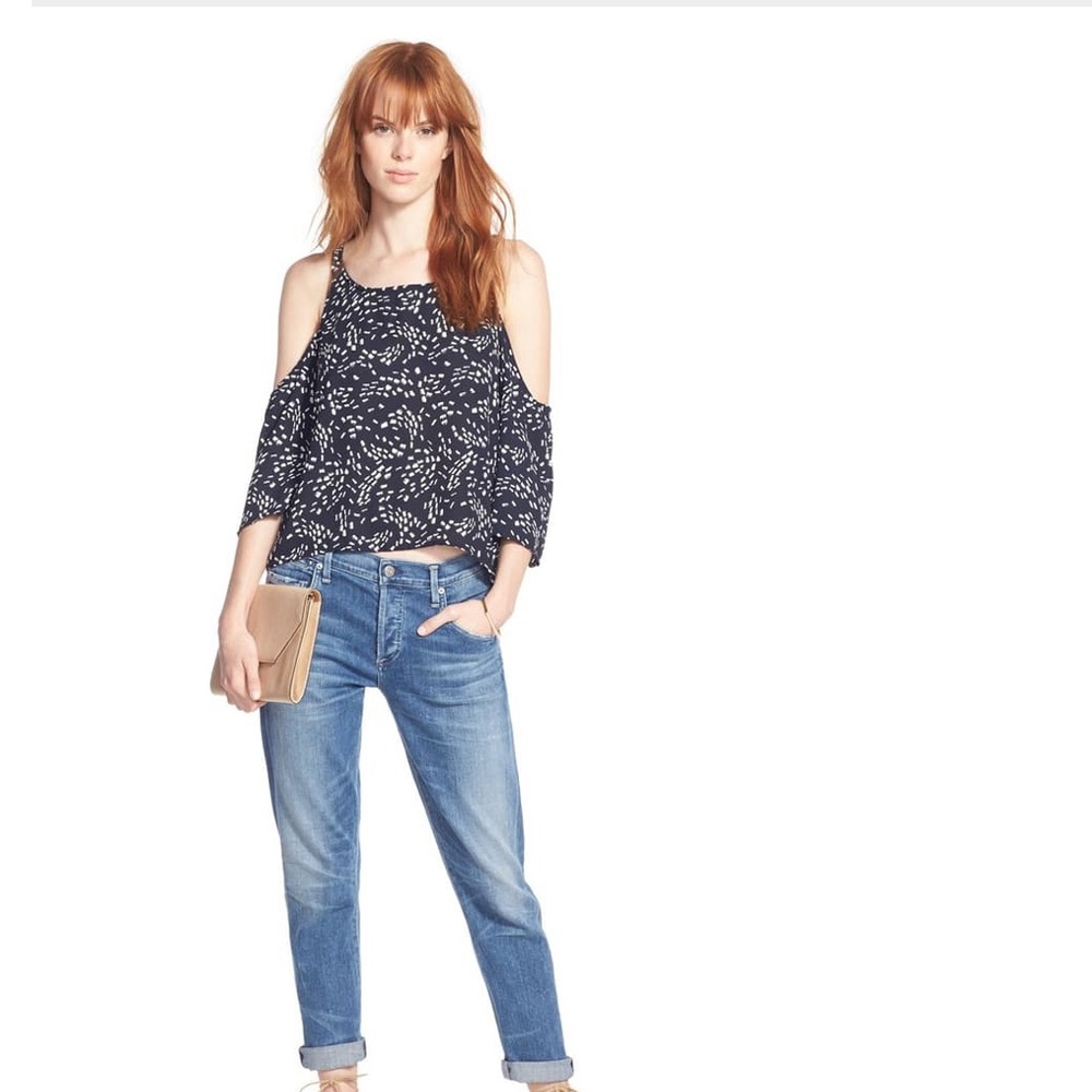 Cold shoulder blouse by cupcakes and cashmere